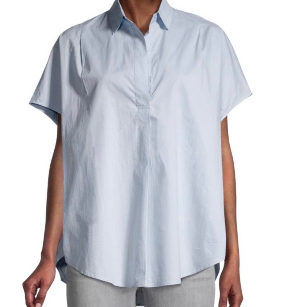 French Connection Boxy Short Sleeve Top (sz S) - Picture 2 of 6